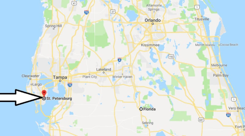 Where is St. Petersburg, Florida? What County is St. Petersburg? St. Petersburg Map Located