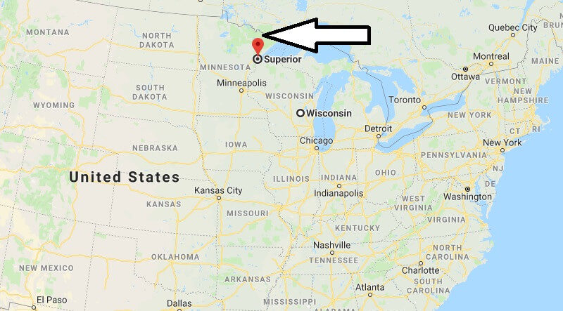 Where is Superior, Wisconsin? What County is Superior? Superior Map Located