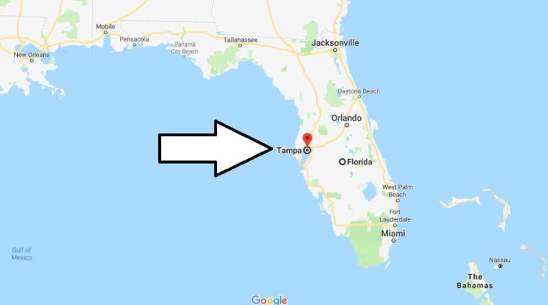 Where Is Tampa Florida What County Is Tampa Tampa Map Located