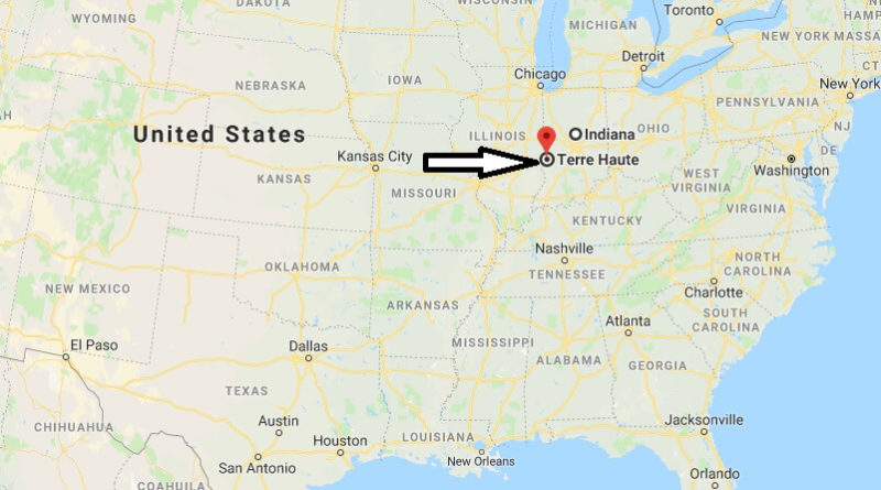 Where is Terre Haute, Indiana? What County is Terre Haute? Terre Haute Map Located