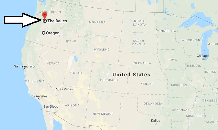 Where is The Dalles, Oregon? What County is The Dalles? The Dalles Map Located