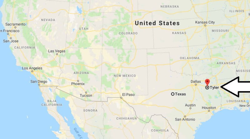 Where is Tyler, Texas? What County is Tyler? Tyler Map Located