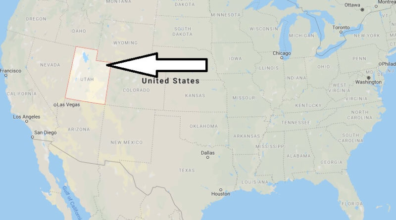 Where is Utah? What Country is Utah in? Utah Map