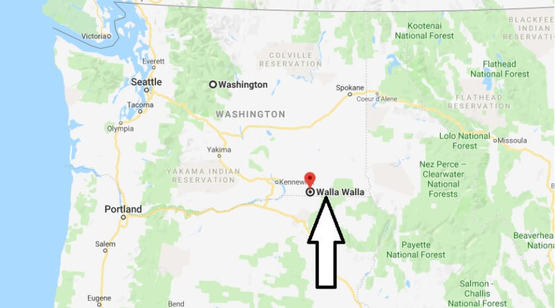 Where is Walla Walla, Washington? What County is Walla Walla? Walla Walla Map Located