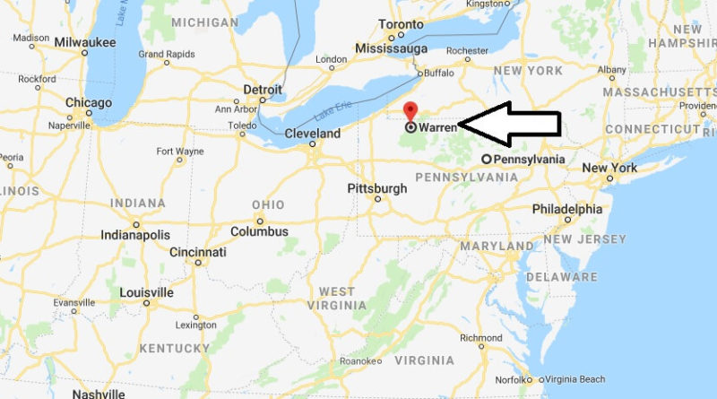 Where is Warren, Pennsylvania? What County is Warren? Warren Map Located