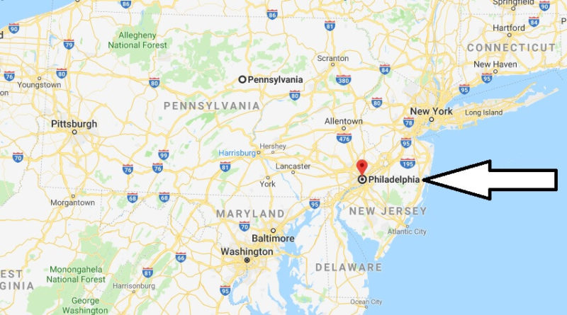 where is philadelphia located on the map Which Country Is Pennsylvania Located Is Pennsylvania And where is philadelphia located on the map