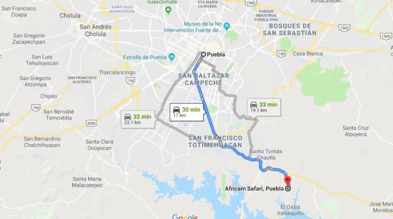 Where is Africam Safari, Puebla Located Prices,Tickets, Hours, Map