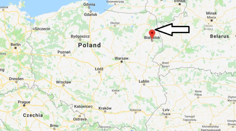 Where is Bialystok Located? What Country is Bialystok in? Bialystok Map