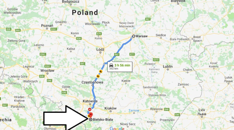 Where is Bielsko-Biala Located? What Country is Bielsko-Biala in? Bielsko-Biala Map