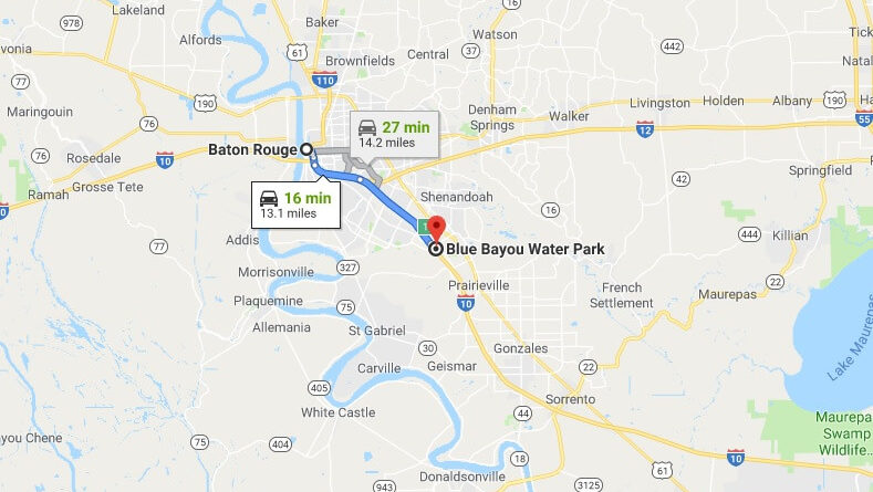 Where is Blue Bayou Water Park Located Prices,Tickets, Hours, Map