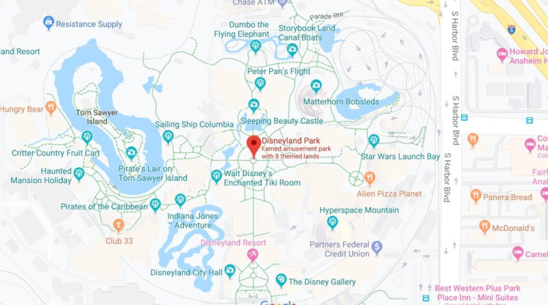 Where is Disneyland Park Anaheim Located Prices,Tickets, Hours, Map