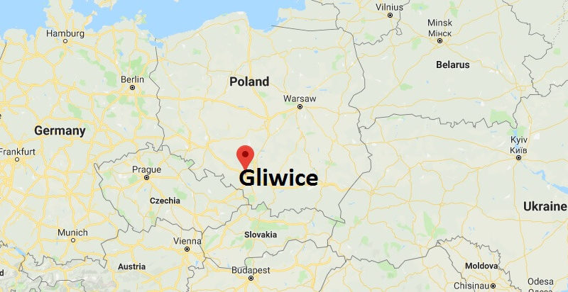 Where is Gliwice Located? What Country is Gliwice in? Gliwice Map