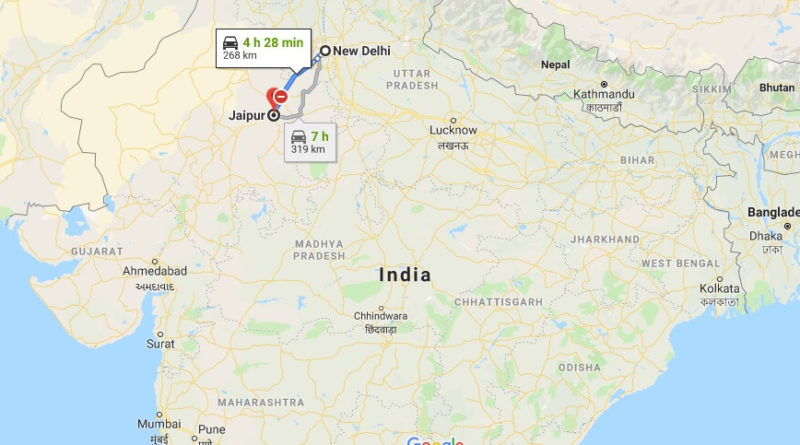 Where is Jaipur Located? What Country is Jaipur in? Jaipur Map