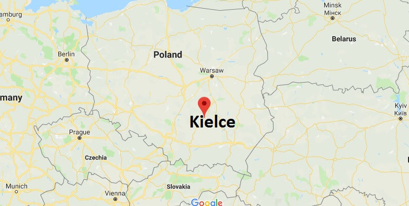 Where is Kielce Located? What Country is Kielce in? Kielce Map
