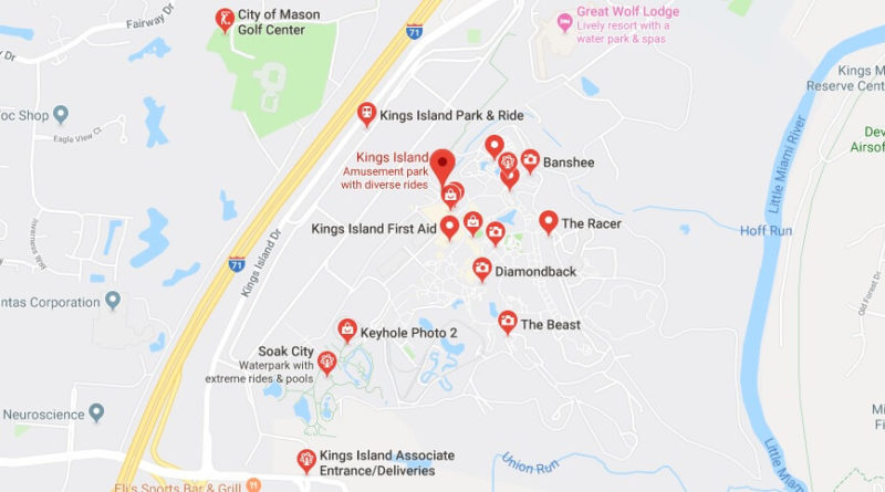 Where is Kings Island Located Prices,Tickets, Hours, Map