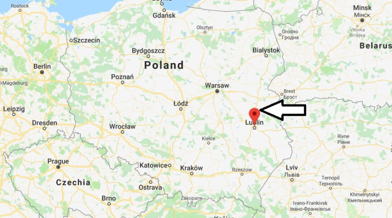 Where is Lublin Located? What Country is Lublin in? Lublin Map