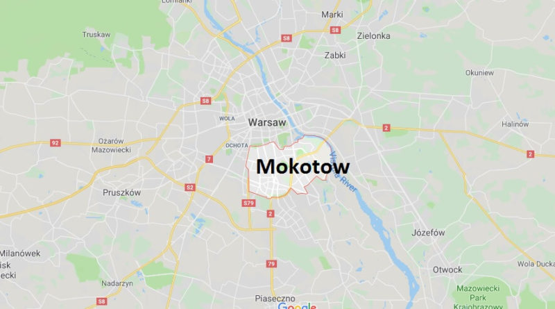 Where is Mokotow Located? What Country is Mokotow in? Mokotow Map