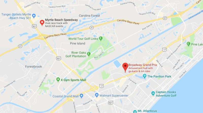 Where is NASCAR SpeedPark Myrtle Beach Located Prices,Tickets, Hours, Map