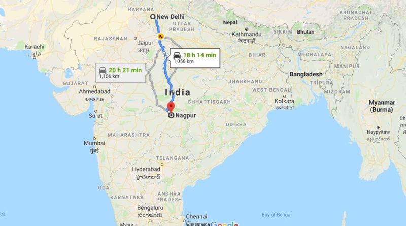 Where is Nagpur Located? What Country is Nagpur in? Nagpur Map