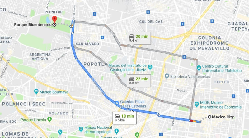 Where is Parque Bicentenario Located Prices,Tickets, Hours, Map