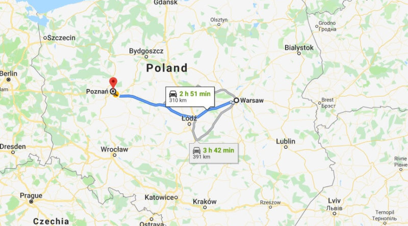 Where is Poznan Located? What Country is Poznan in? Poznan Map