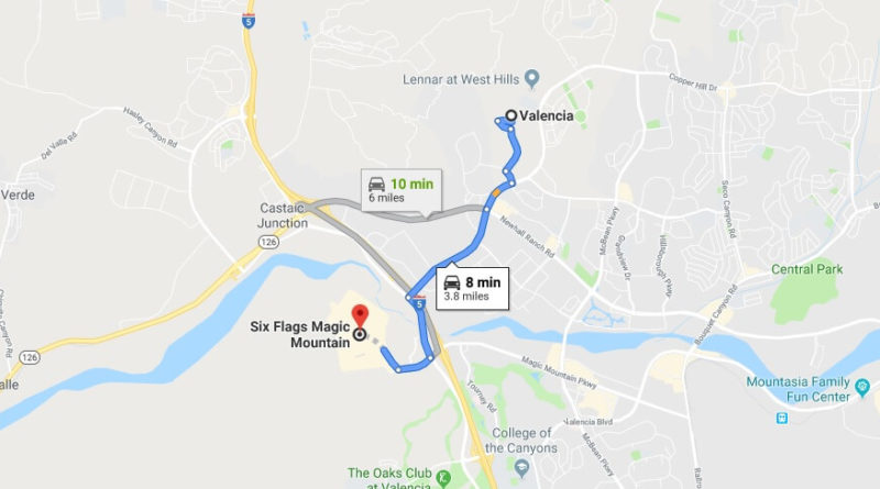 Where is Six Flags Magic Mountain Located Prices, Hours, Map