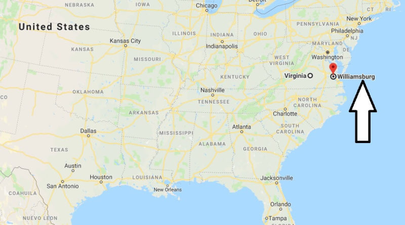 Where Is Williamsburg Virginia What County Is Williamsburg Williamsburg Map Located 800x445 