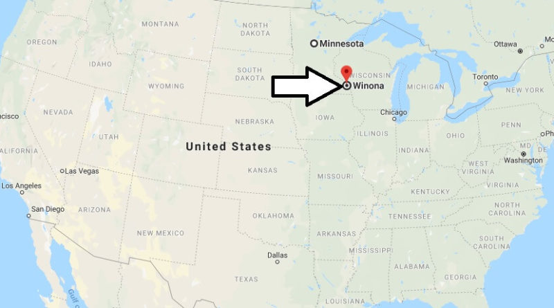 Where is Winona, Minnesota? What County is Winona? Winona Map Located