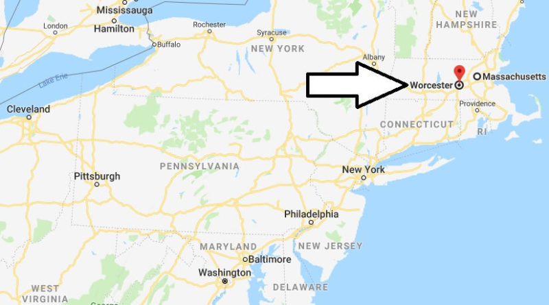 Where is Worcester, Massachusetts? What County is Worcester? Worcester Map Located