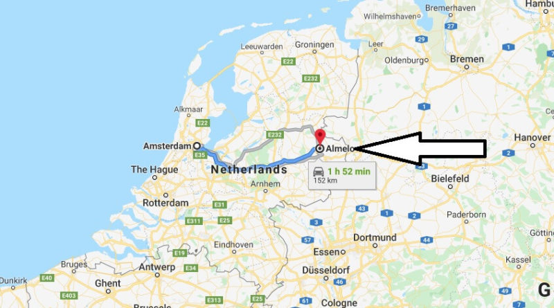 Where is Almelo Located? What Country is Almelo in? Almelo Map