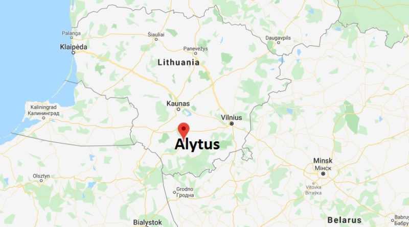 Where is Alytus Located? What Country is Alytus in? Alytus Map