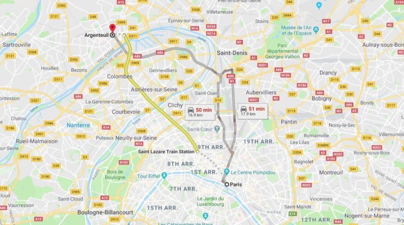 Where is Argenteuil Located? What Country is Argenteuil in? Argenteuil Map
