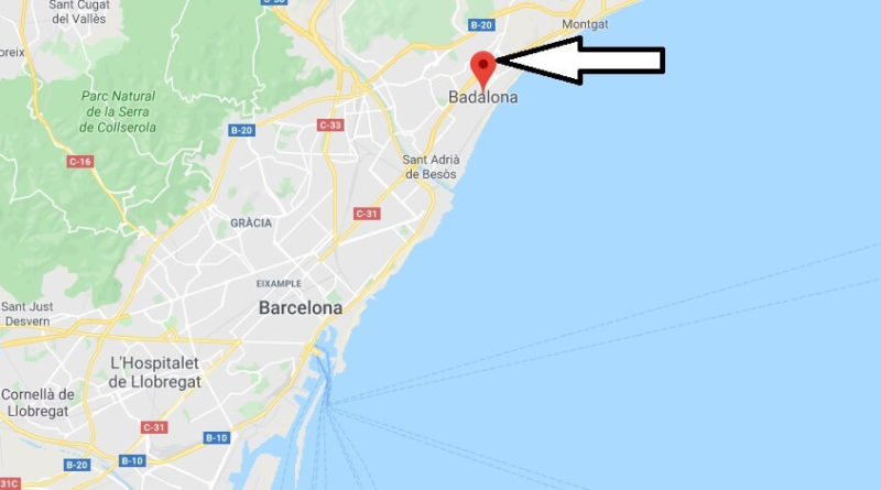 Where is Badalona Located? What Country is Badalona in? Badalona Map