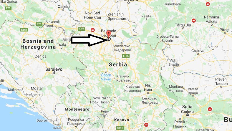Where is Belgrade Located? What Country is Belgrade in? Belgrade Map