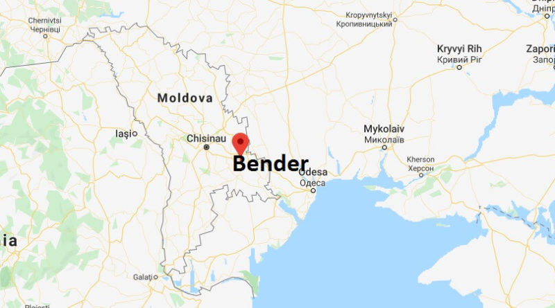 Where is Bender Located? What Country is Bender in? Bender Map
