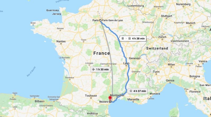 Where is Beziers Located? What Country is Beziers in? Beziers Map