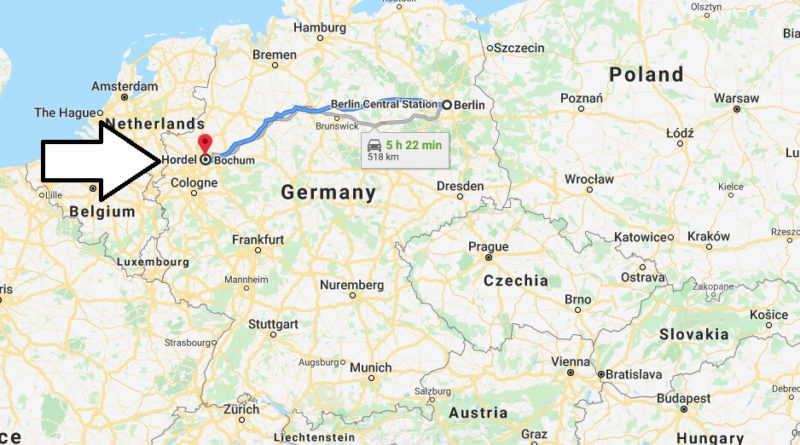 Where is Bochum-Hordel Located? What Country is Bochum-Hordel in? Bochum-Hordel Map