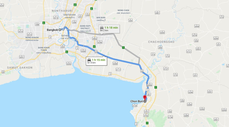 Where is Chonburi Located? What Country is Chonburi in? Chonburi Map
