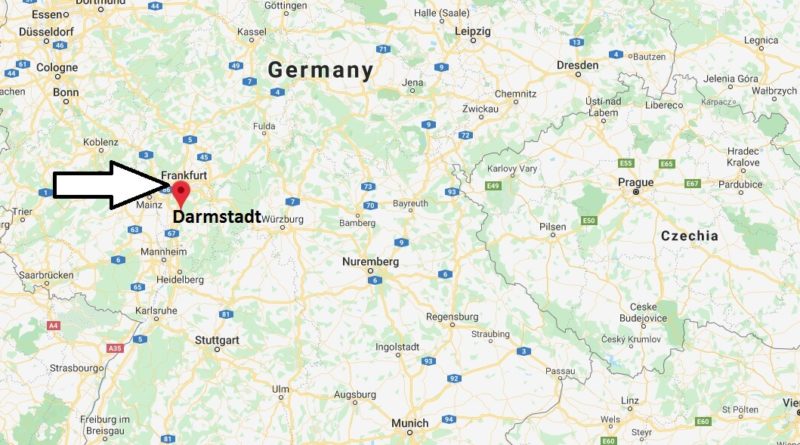 Where is Darmstadt Located? What Country is Darmstadt in? Darmstadt Map