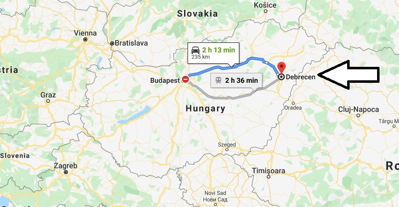 Where is Debrecen Located? What Country is Debrecen in? Debrecen Map