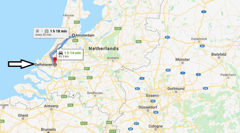 Where is Delfshaven Located? What Country is Delfshaven in? Delfshaven Map