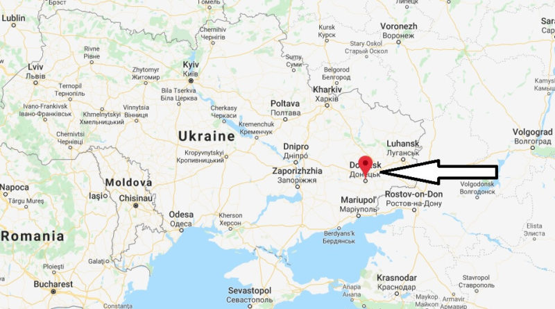 Where is Donetsk Located? What Country is Donetsk in? Donetsk Map