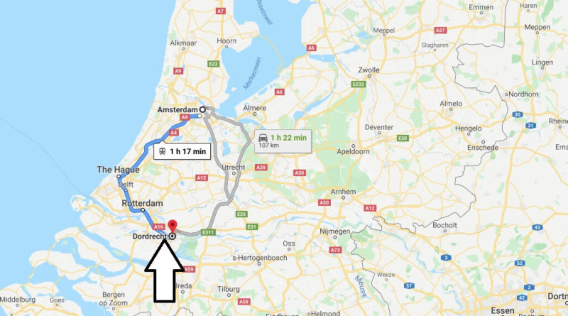 Where is Dordrecht Located? What Country is Dordrecht in? Dordrecht Map