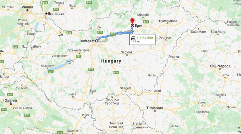 Where is Eger Located? What Country is Eger in? Eger Map