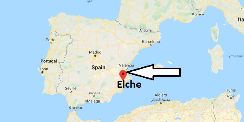 Where is Elche Located? What Country is Elche in? Elche Map