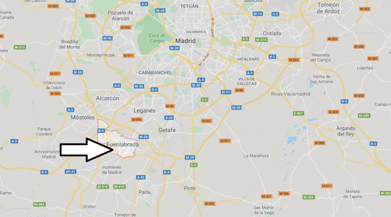 Where is Fuenlabrada Located? What Country is Fuenlabrada in? Fuenlabrada Map
