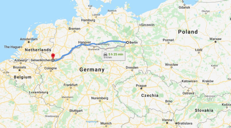 Where is Gelsenkirchen Located? What Country is Gelsenkirchen in? Gelsenkirchen Map