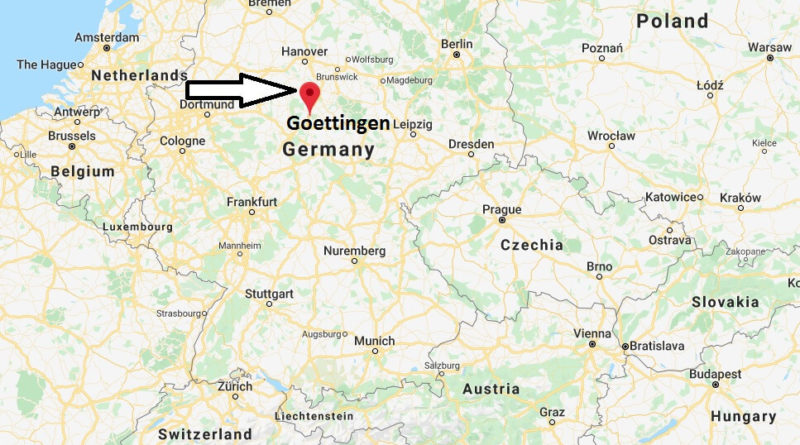 Where is Goettingen Located? What Country is Goettingen in? Goettingen Map