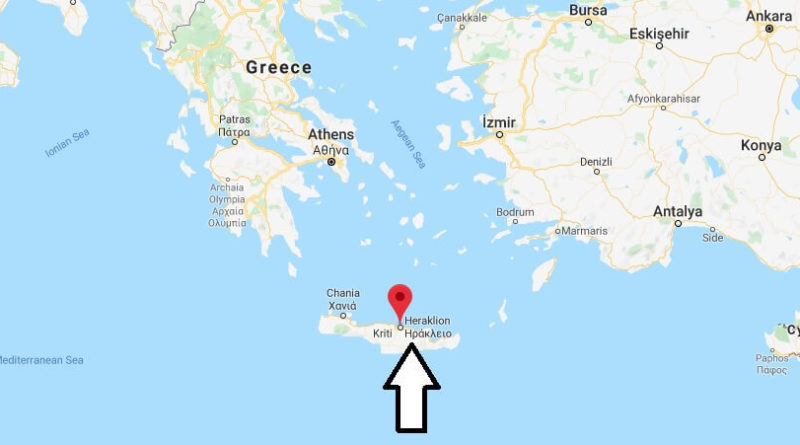 Where is Heraklion Located? What Country is Heraklion in? Heraklion Map