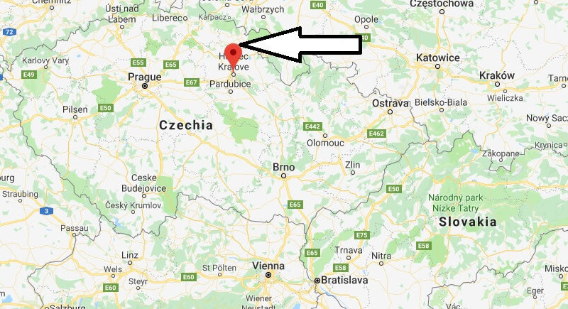 Where is Hradec Kralove Located? What Country is Hradec Kralove in? Hradec Kralove Map